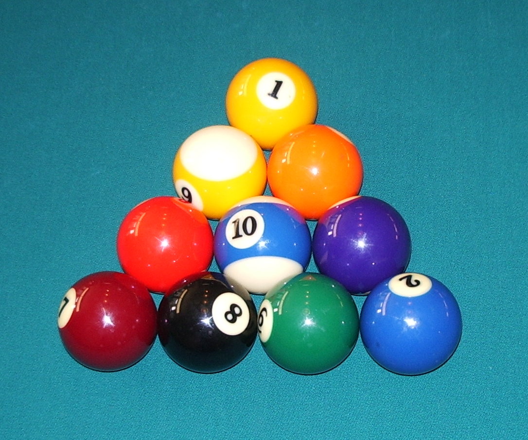 10-Ball Pool Racked