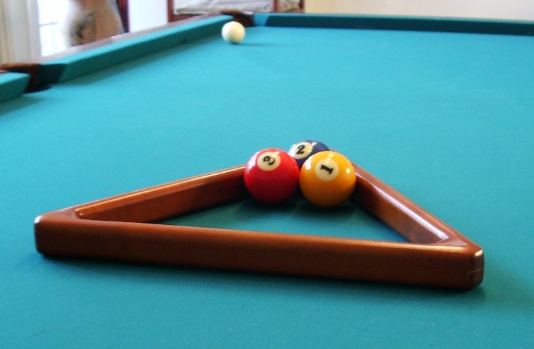 3-Ball Pool Racked